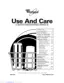 Preview: Use And Care Guide