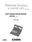 Preview: Service Manual & Parts List