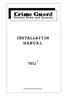 Preview: Installation Manual