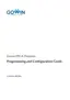 Preview: Programming And Configuration Guide