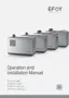 Preview: Operation And Installation Manual