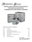 Preview: Installation Instruction Booklet