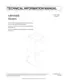 Preview: Technical Information Manual