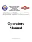 Preview: Operator's Manual
