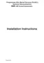Preview: Installation Instructions