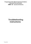 Preview: Troubleshooting Instructions