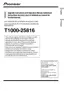 Preview: Upgrade Instructions And  Operation Manual Addendum
