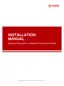 Preview: Installation Manual