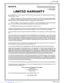 Preview: Limited Warranty