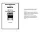 Preview: Service Manual