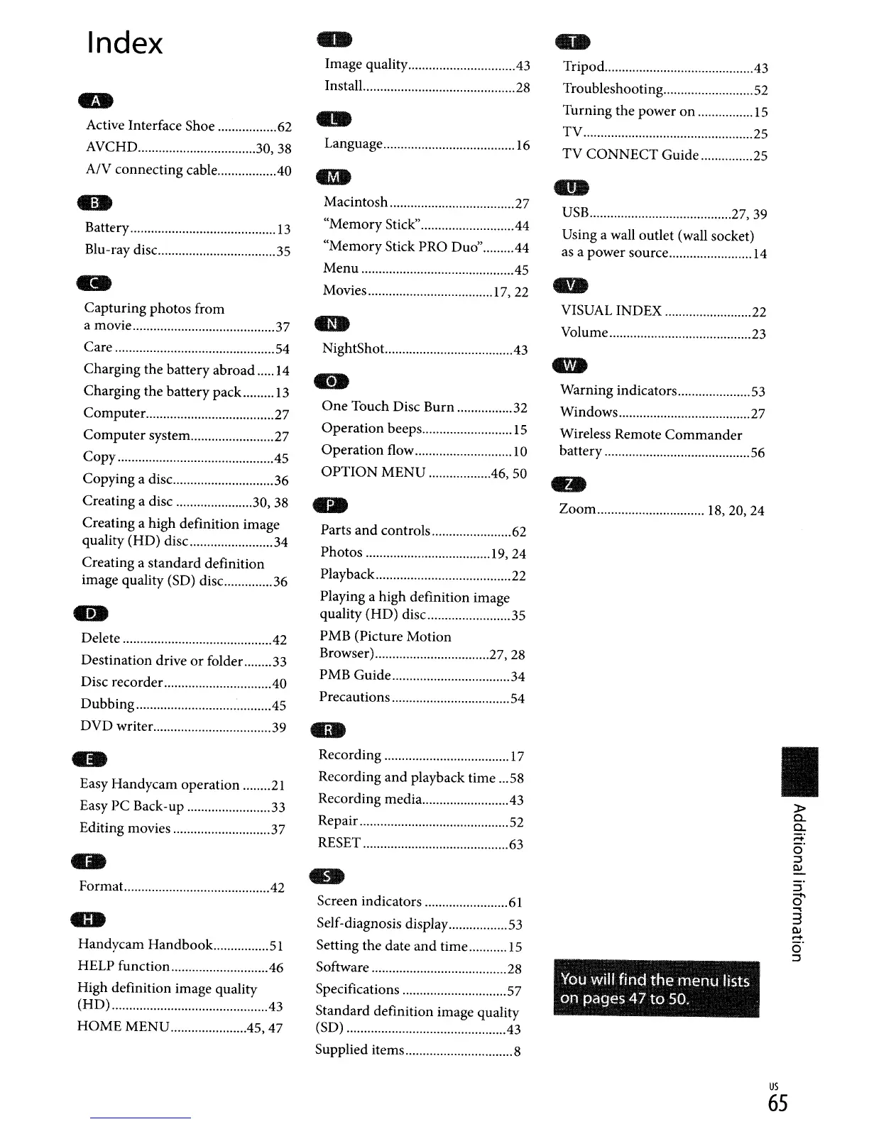Page #65 background image