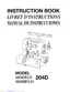 Preview: Instruction Book