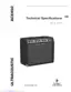 Preview: Technical Specifications