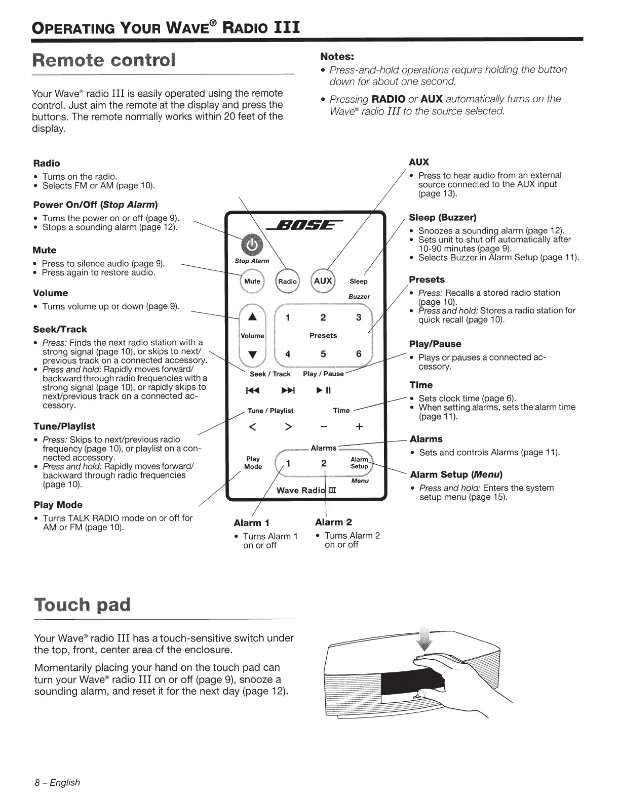 Page #8 background image