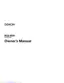Preview: Owner's Manual