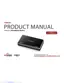 Preview: Product Manual