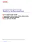 Preview: Safety Information