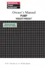 Preview: Owner's Manual