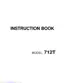 Preview: Instruction Book