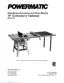 Preview: Operating Instructions And Parts Manual