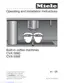 Preview: Operating And Installation Manual