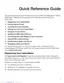 Preview: Quick Reference Guide