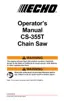Preview: Operator's Manual