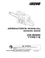 Preview: Operator's Manual