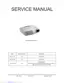 Preview: Service Manual