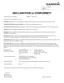 Preview: Declaration Of Conformity