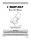 Preview: Operator's Manual