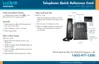 Preview: Quick Reference Card