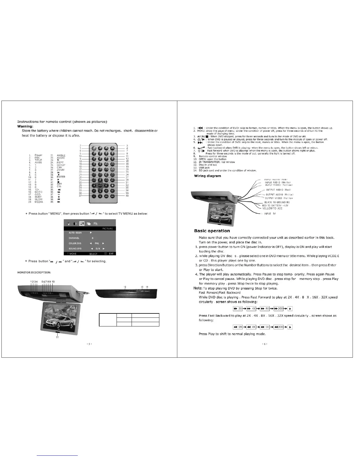 Page #6 background image