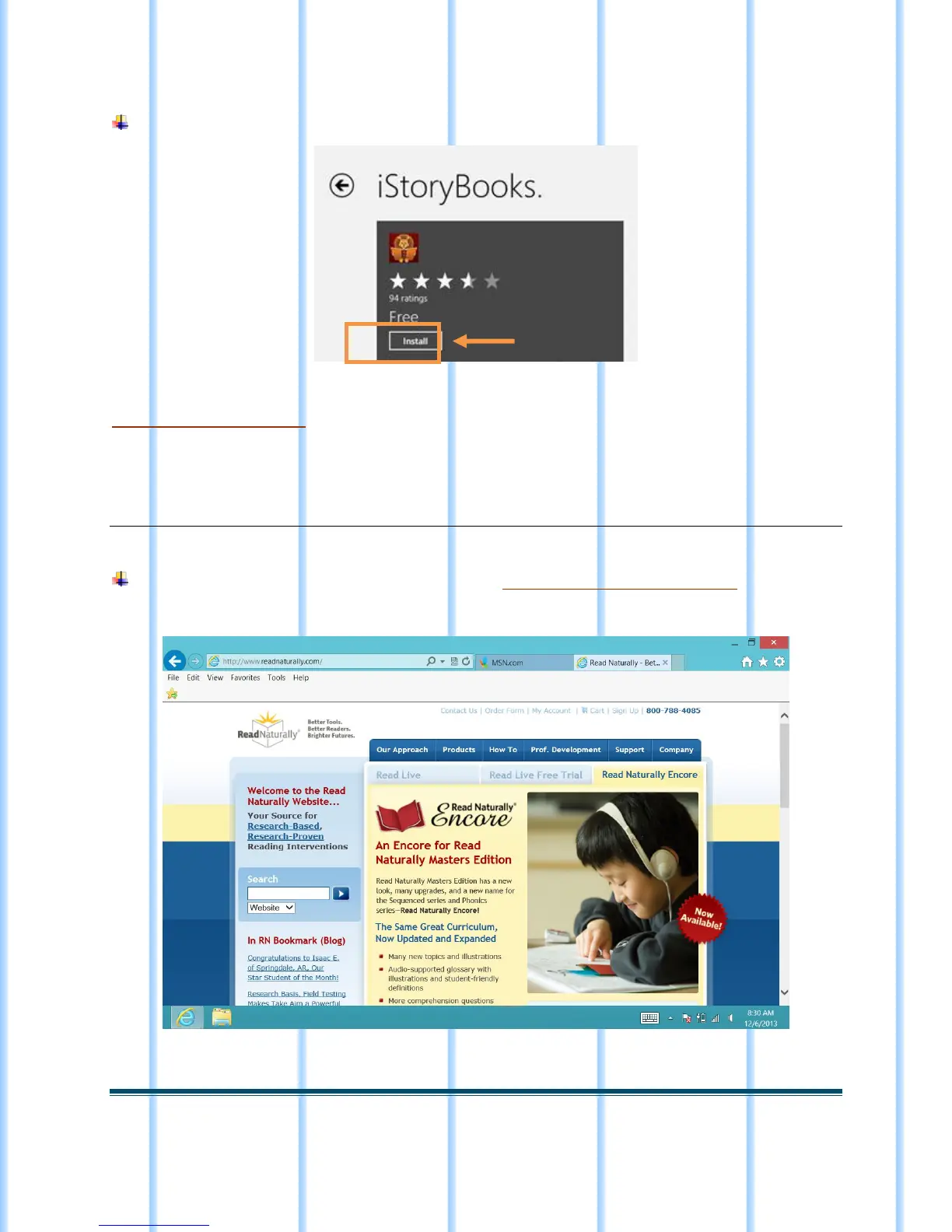 Page #6 background image