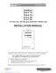 Preview: Installation Manual