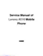 Preview: Service Manual