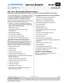 Preview: Service Bulletin