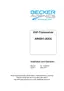 Preview: Installation And Operation Manual