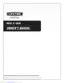 Preview: Owner's Manual