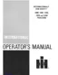 Preview: Operator's Manual