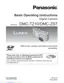 Preview: Basic Operating Instructions