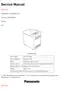 Preview: Service Manual