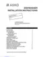 Preview: Installation Instructions