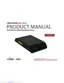 Preview: Product Manual