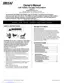 Preview: Owner's Manual