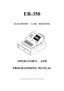 Preview: Operator's And Programming Manual