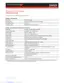 Preview: Specifications