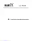 Preview: Installation And Operating Manual