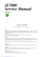 Preview: Service Manual
