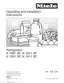 Preview: Operating And Installation Instructions